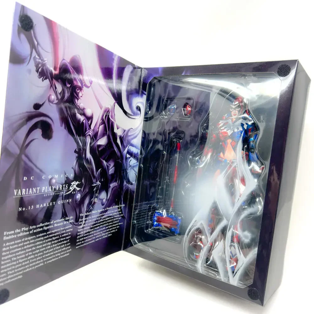 Variant Play Arts Kai Harley Quinn Action Figure No 13 Square Enix DC Comics NIB